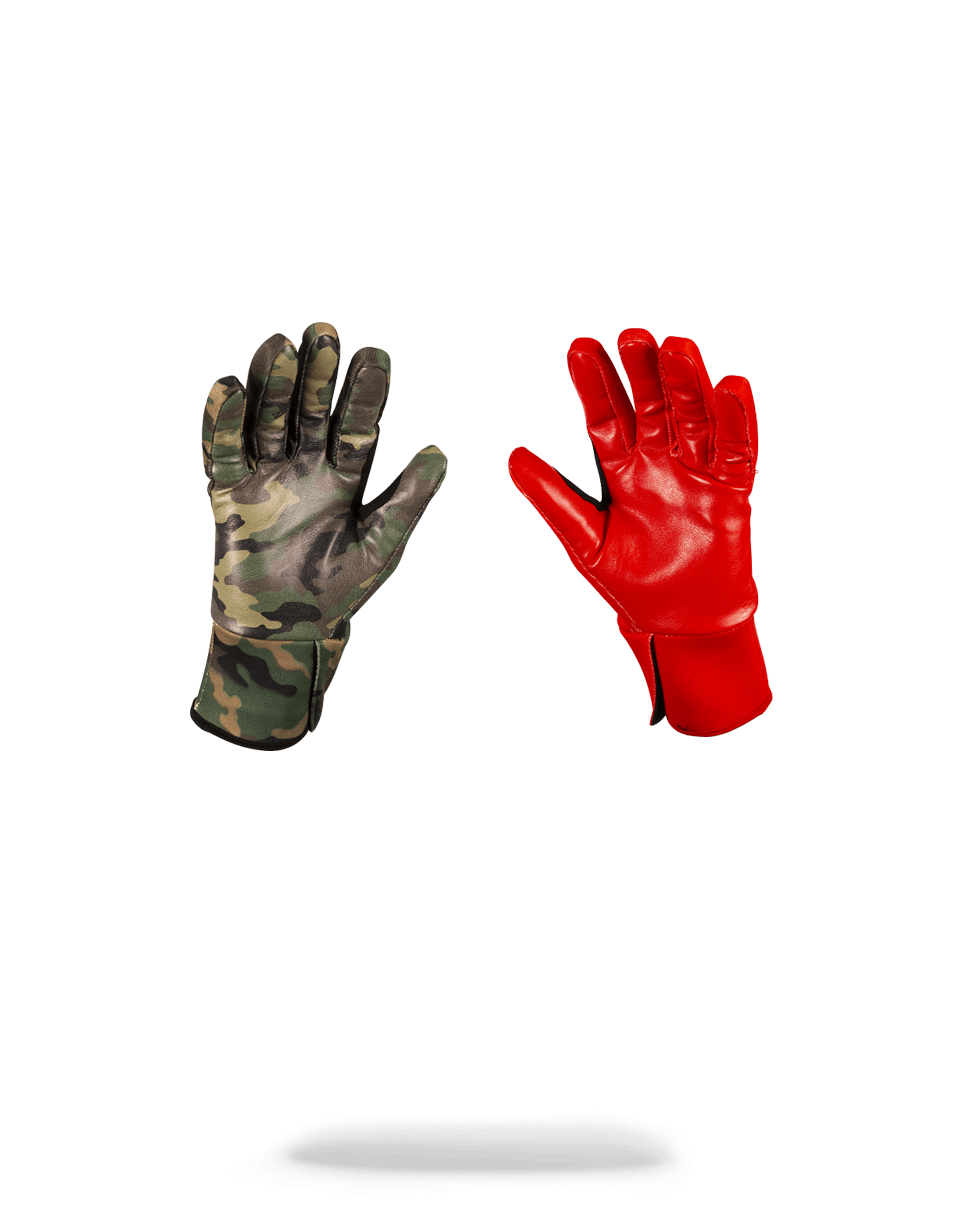 Discount | LEFT RED / RIGHT CAMO MONEY DRIPS GLOVES Sprayground Sale - Discount | LEFT RED / RIGHT CAMO MONEY DRIPS GLOVES Sprayground Sale-01-1