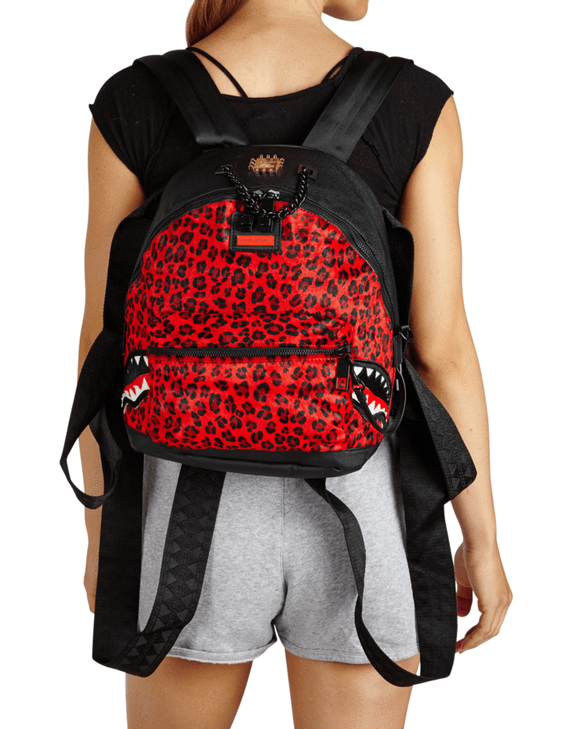 Discount | 6-STRAP RED LEOPARD EMPRESS (PONY HAIR) Sprayground Sale - Discount | 6-STRAP RED LEOPARD EMPRESS (PONY HAIR) Sprayground Sale-01-4