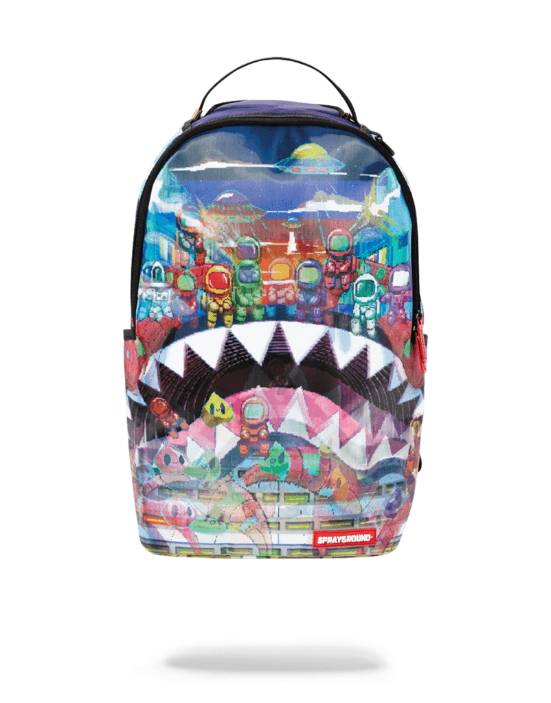 Discount | LENTICULAR LAND OF ASTRO SHARKS Sprayground Sale - Discount | LENTICULAR LAND OF ASTRO SHARKS Sprayground Sale-01-0