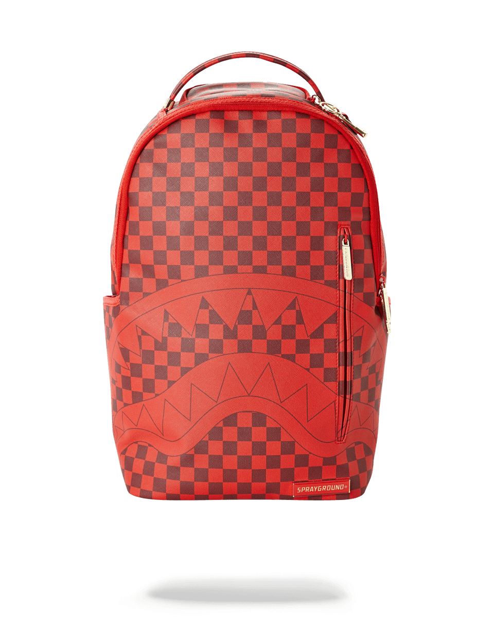 Discount | SHARKS IN PARIS (RED CHECKERED EDITION) Sprayground Sale - Discount | SHARKS IN PARIS (RED CHECKERED EDITION) Sprayground Sale-01-2