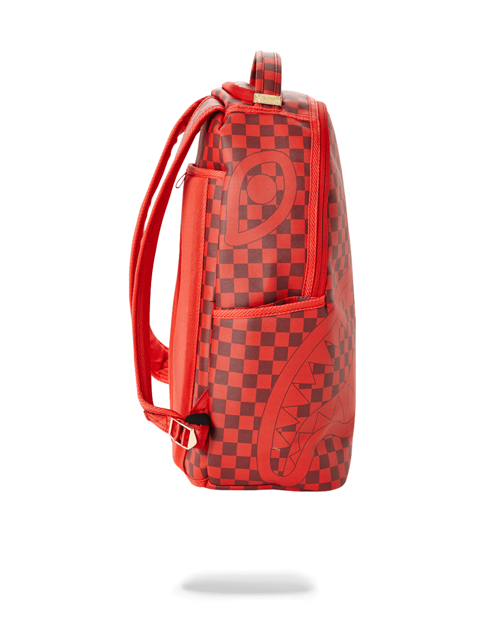 Discount | SHARKS IN PARIS (RED CHECKERED EDITION) Sprayground Sale - Discount | SHARKS IN PARIS (RED CHECKERED EDITION) Sprayground Sale-01-3
