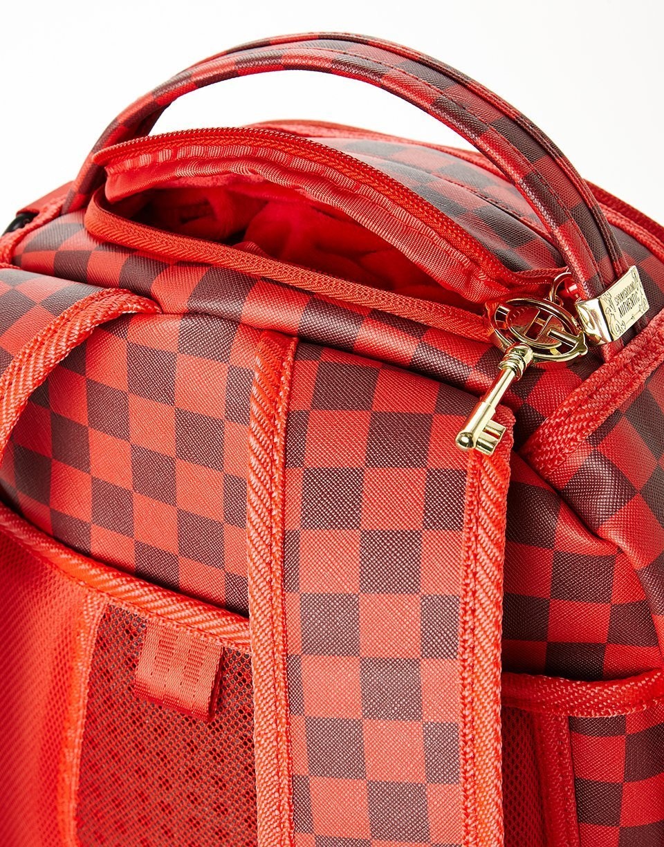 Discount | SHARKS IN PARIS (RED CHECKERED EDITION) Sprayground Sale - Discount | SHARKS IN PARIS (RED CHECKERED EDITION) Sprayground Sale-01-6