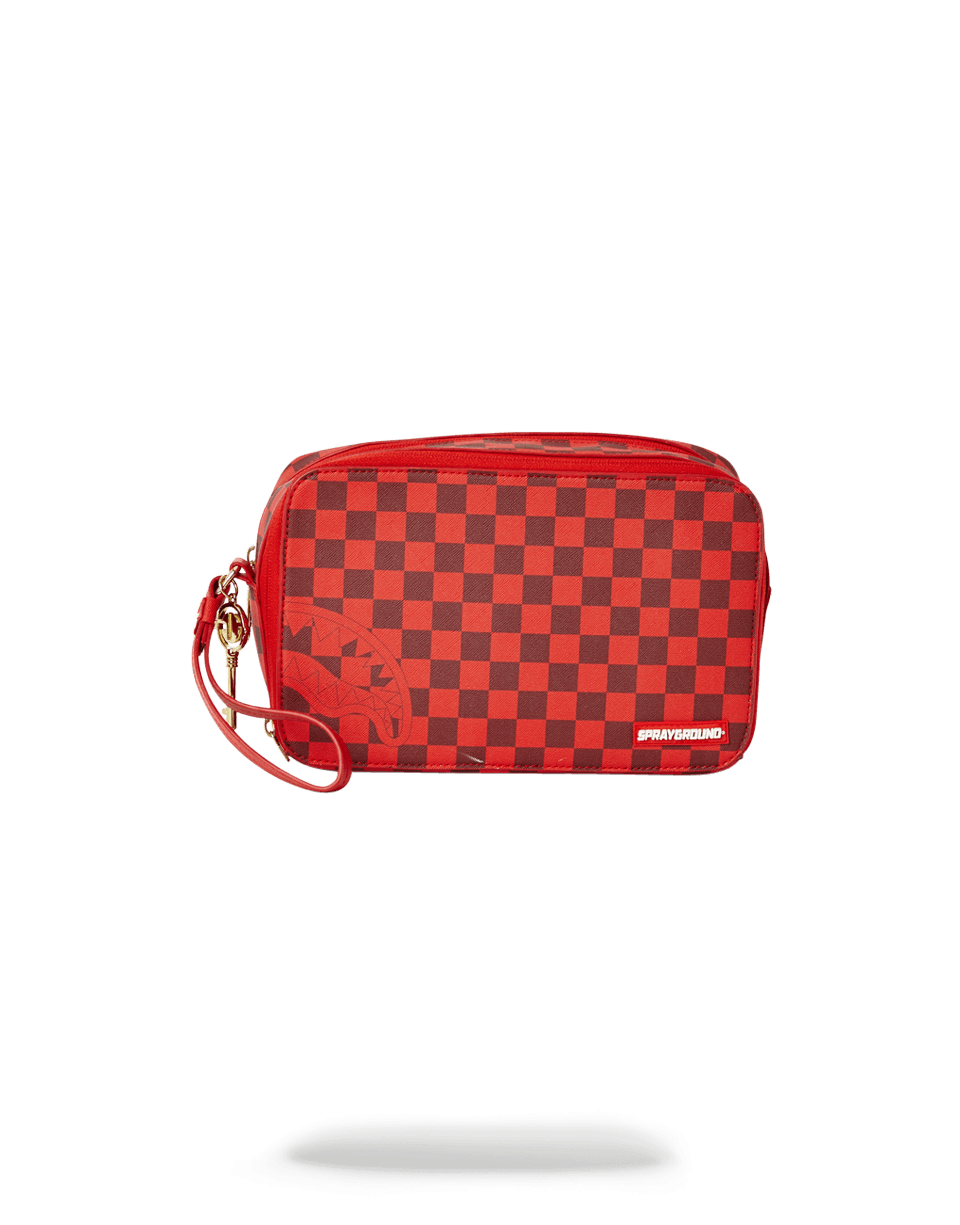 Discount | SHARKS IN PARIS RED TOILETRY AKA MONEY BAGS Sprayground Sale - Discount | SHARKS IN PARIS RED TOILETRY AKA MONEY BAGS Sprayground Sale-01-0