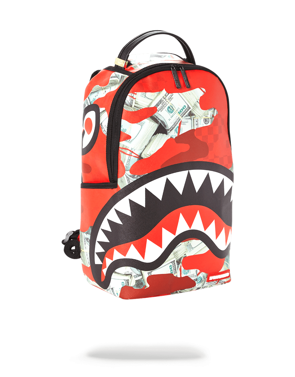 Discount | Money Camo (Red) Backpack Sprayground Sale - Discount | Money Camo (Red) Backpack Sprayground Sale-01-1