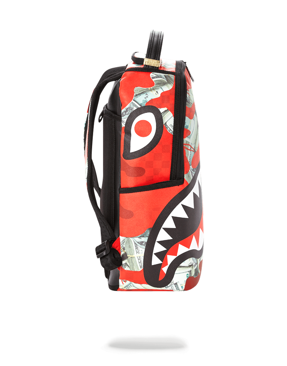Discount | Money Camo (Red) Backpack Sprayground Sale - Discount | Money Camo (Red) Backpack Sprayground Sale-01-2