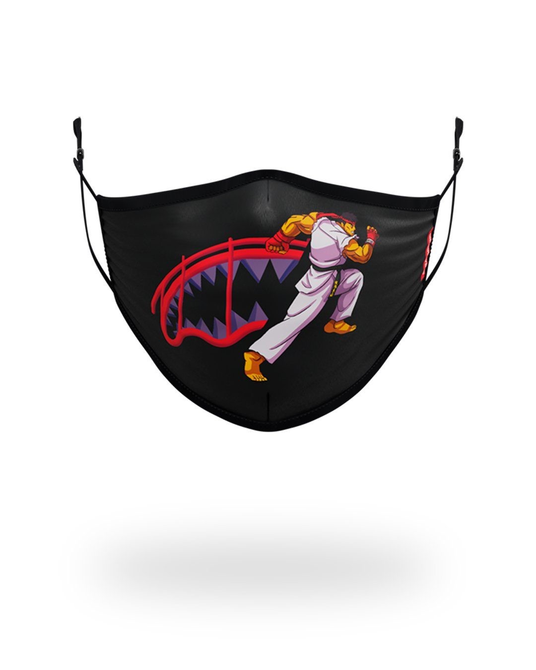 Discount | Adult Street Fighter Ryu Shark Form Fitting Face-Covering Sprayground Sale - Discount | Adult Street Fighter Ryu Shark Form Fitting Face-Covering Sprayground Sale-01-0