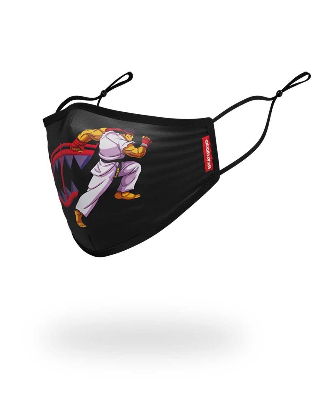 Discount | Adult Street Fighter Ryu Shark Form Fitting Face-Covering Sprayground Sale - Discount | Adult Street Fighter Ryu Shark Form Fitting Face-Covering Sprayground Sale-01-1