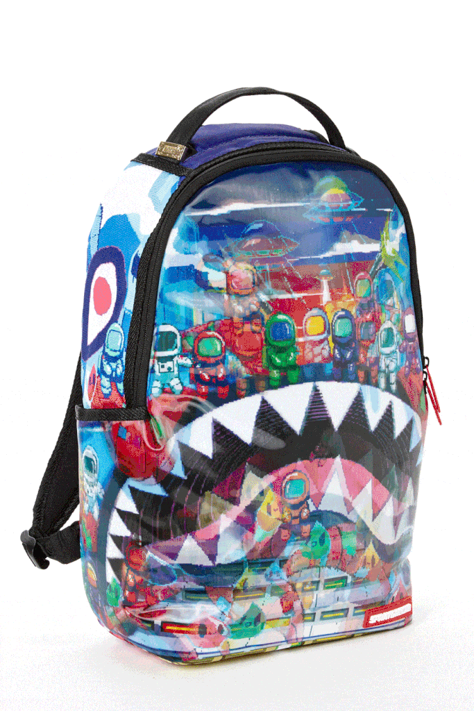 Discount | LENTICULAR LAND OF ASTRO SHARKS Sprayground Sale - Discount | LENTICULAR LAND OF ASTRO SHARKS Sprayground Sale-01-1