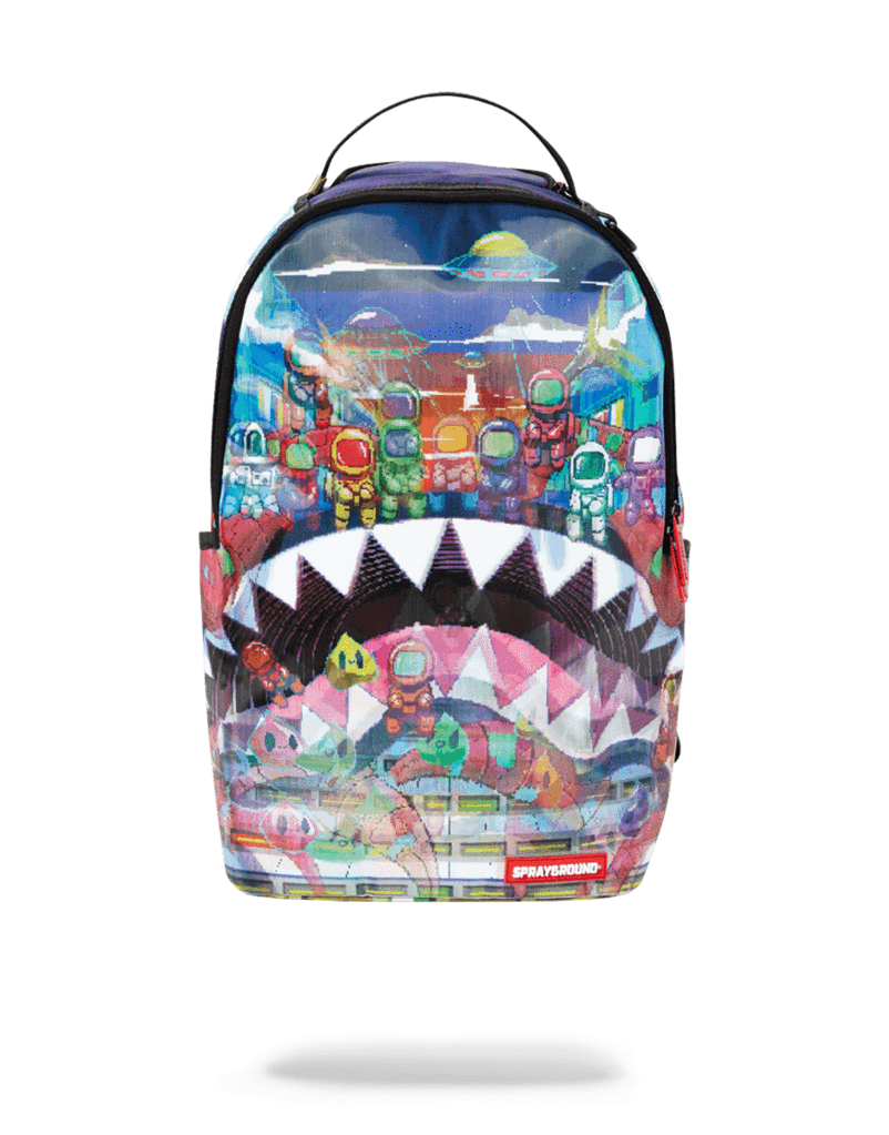 Discount | LENTICULAR LAND OF ASTRO SHARKS Sprayground Sale - Discount | LENTICULAR LAND OF ASTRO SHARKS Sprayground Sale-31