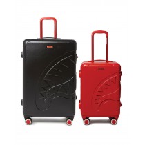 Discount | Full-Size Black Carry-On Red Luggage Bundle Sprayground Sale-20