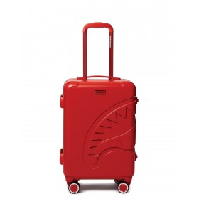 Discount | Sharkitecture (Red) 21.5” Carry-On Luggage Sprayground Sale