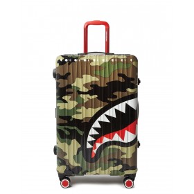 Discount | Sharknautics (Camo) 29.5” Full-Size Luggage Sprayground Sale