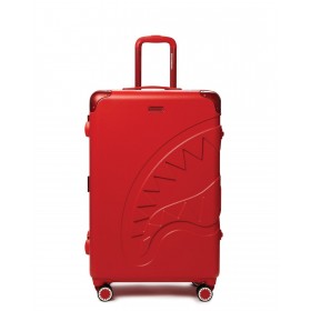 Discount | Sharkitecture (Red) 29.5” Full-Size Luggage Sprayground Sale