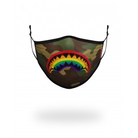 Discount | Adult Rainbow Shark Form Fitting Face Mask Sprayground Sale