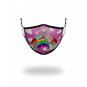 Discount | Kids Form Fitting Mask: Rainbow Bounce Sprayground Sale