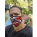 Discount | Adult Money Camo (Red) Form-Fitting Face Mask Sprayground Sale - 5