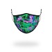 Discount | Adult Neon Money Form Fitting Face Mask Sprayground Sale - 0